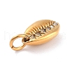 Ion Plating(IP) 304 Stainless Steel Charms STAS-I190-24A-P-3