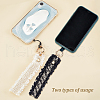 WADORN® 3Pcs 3 Colors Wool Mobile Straps FIND-WR0005-38-5