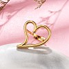 304 Stainless Steel Cuff Rings RJEW-D317-01C-G-2