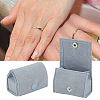 Velvet Packing Button Bags ABAG-WH0040-15-4