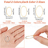 WADORN 60Pcs 6 Styles Brass Pendants FIND-WR0011-52-2