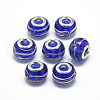 Handmade Lampwork European Beads LAMP-Q029-01J-1