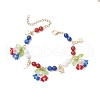 Acrylic Charm Bracelets for Women BJEW-MZ00181-2