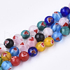 Handmade Lampwork Beads Strands X-LAMP-S191-10A-1