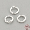 925 Sterling Silver Open Jump Rings STER-S002-57-3