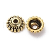 Tibetan Style Alloy Caps X1-GLF1235Y-NF-2