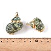 Natural Sea Shell Pendants SSHEL-N038-56-3