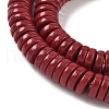 Dyed Natural Magnesite Beads Strands G-M448-F01-03-3