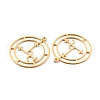 304 Stainless Steel Sigil of Lilith Pendants STAS-P201-04G-2