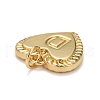 Rack Plating Real 18K Gold Plated Brass Pendants KK-E260-01G-D-3