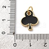 Brass Enamel Charms KK-Q098-25G-B02-3