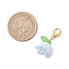 Acrylic Campanula Pendant Decorations HJEW-JM02768-3