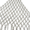 Alloy Full Crystal Rhinestone Mesh Chest Tassel Body Chains for Women FS-WGC0CE6-01-2