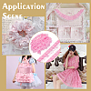 Fingerinspire 7.7~8M Stain Flower Lace Ribbon OCOR-FG0002-35B-6