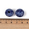 Independence Day Theme Wood European Beads WOOD-Z005-01C-03-3