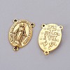 Tibetan Style Oval with Virgin Holy Rosary Center Pieces Chandelier Links GLF0961Y-NF-2