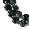 Natural Black Jade Beads Strands G-C116-A54-01-4