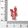 Zinc Alloy Enamel Pendants FIND-I044-17A-1-3