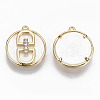 Brass Cubic Zirconia Pendants KK-N231-183-NF-2