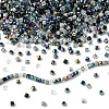 500Pcs Cube Glass Beads GLAA-YWC0005-01B-1
