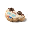 Vehicle Theme Opaque Resin Cabochons RESI-C056-03C-2