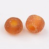 6/0 Frosted Round Glass Seed Beads X-SEED-A008-4mm-M13-2