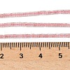 Natural Strawberry Quartz Beads Strands G-G271-G02-1x1.5mm-5