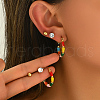 3 Pairs Stainless Steel Classic Sweet Earring Sets SI9311-2