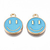 Alloy Enamel Charms ENAM-S121-165B-RS-2