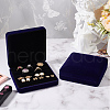 Velvet Jewelry Box VBOX-WH0012-03B-5