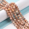 Round Natural Multi-Moonstone Beads Strands X1-G-I176-09-6mm-4