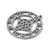 Non-Tarnish 304 Stainless Steel Pendants STAS-B062-16P-2