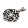 316 Surgical Stainless Steel Pendants STAS-E212-60AS-2