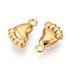304 Stainless Steel Charms STAS-N110-06G-2