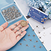 SUNNYCLUE 100Pcs Tibetan Style Alloy Pendant Rhinestone Settings FIND-SC0010-43-3