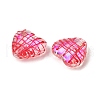Transparent Glass Enamel Beads GLAA-S388-01D-2