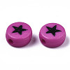 Opaque Acrylic Beads MACR-N008-32B-3