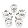 Tarnish Resistant 201 Stainless Steel Tube Bails STAS-T047-14-1
