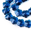 Transparent Glass Beads GLAA-Q066-10mm-C17-3