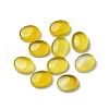 Natural Yellow Agate Cabochons G-A029-03-01-1