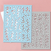 Happy Birthday Carbon Steel Cutting Dies Stencils DIY-WH0309-1793-3