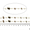 Handmade Natural Unakite Chip Beaded Chains CHC-F020-09G-01-2
