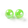Opaque Acrylic Beads X-MACR-S370-D10mm-A30-2