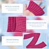 95% Cotton & 5% Spandex Fiber Ribbing Fabric for Cuffs OCOR-WH0082-148A-4
