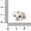 Retro 304 Stainless Steel Pendants STAS-L284-16AS-07-3