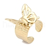 304 Stainless Steel Open Cuff Rings for Women RJEW-S410-01G-03-1