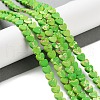 Dyed Synthetic Imperial Jasper Beads Strands G-M403-A37-02-2