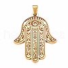304 Stainless Steel Pendants STAS-P321-05G-1