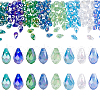   160Pcs 8 Colors Electroplate Glass Beads Strands GLAA-PH0003-31A-1