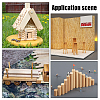 Wood Craft Sticks WOOD-WH0125-11K-6